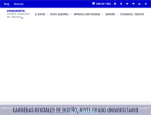Tablet Screenshot of creanavarra.es